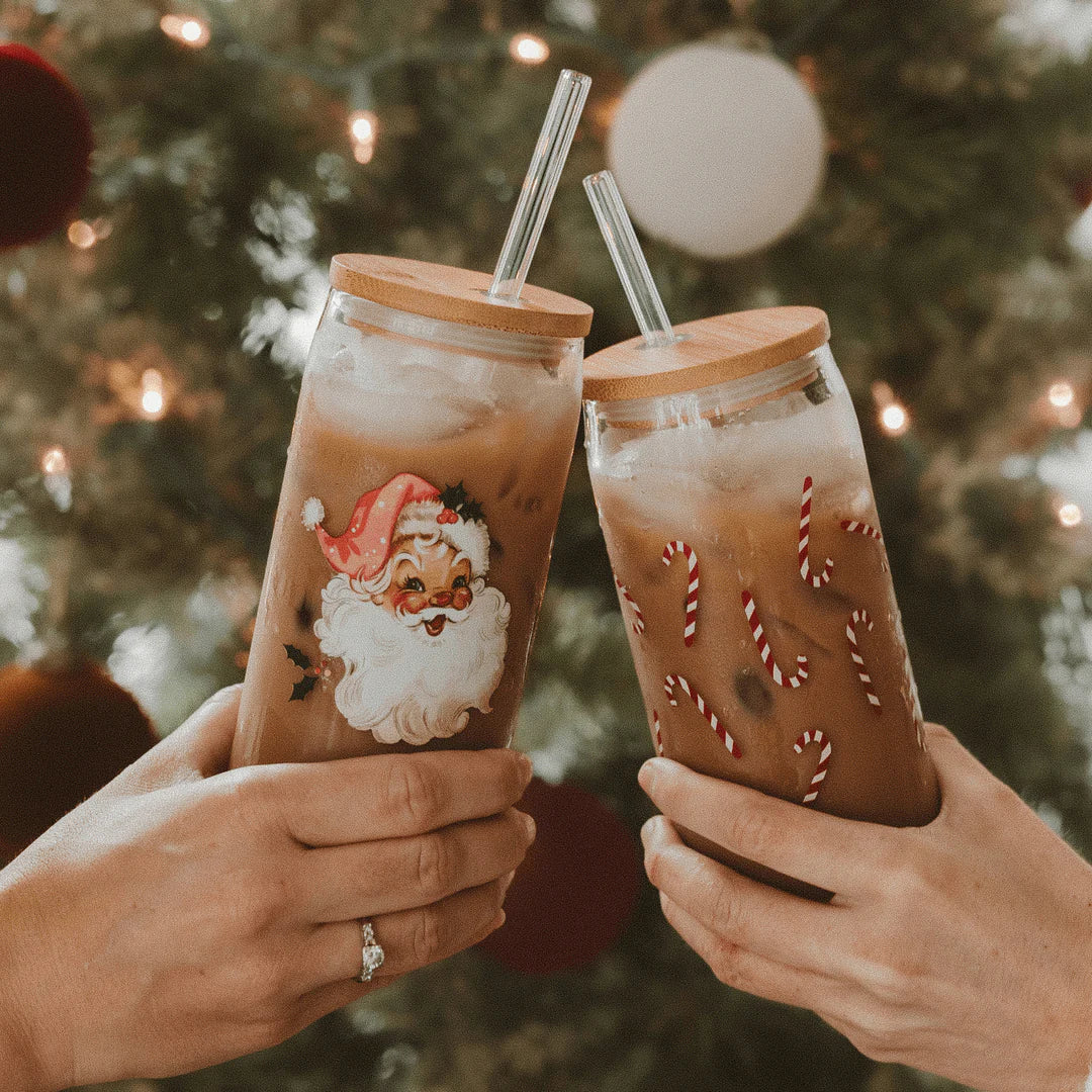 24 Holiday glassware