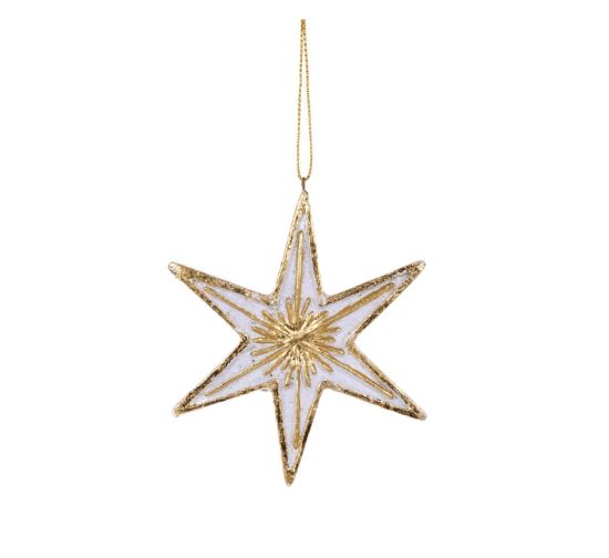 6 Point Etoile Ornament
