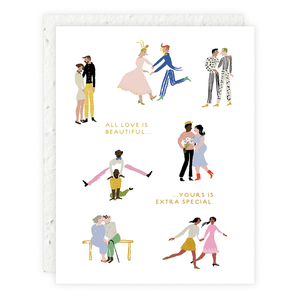 All Love Is Beautiful | Wedding Card