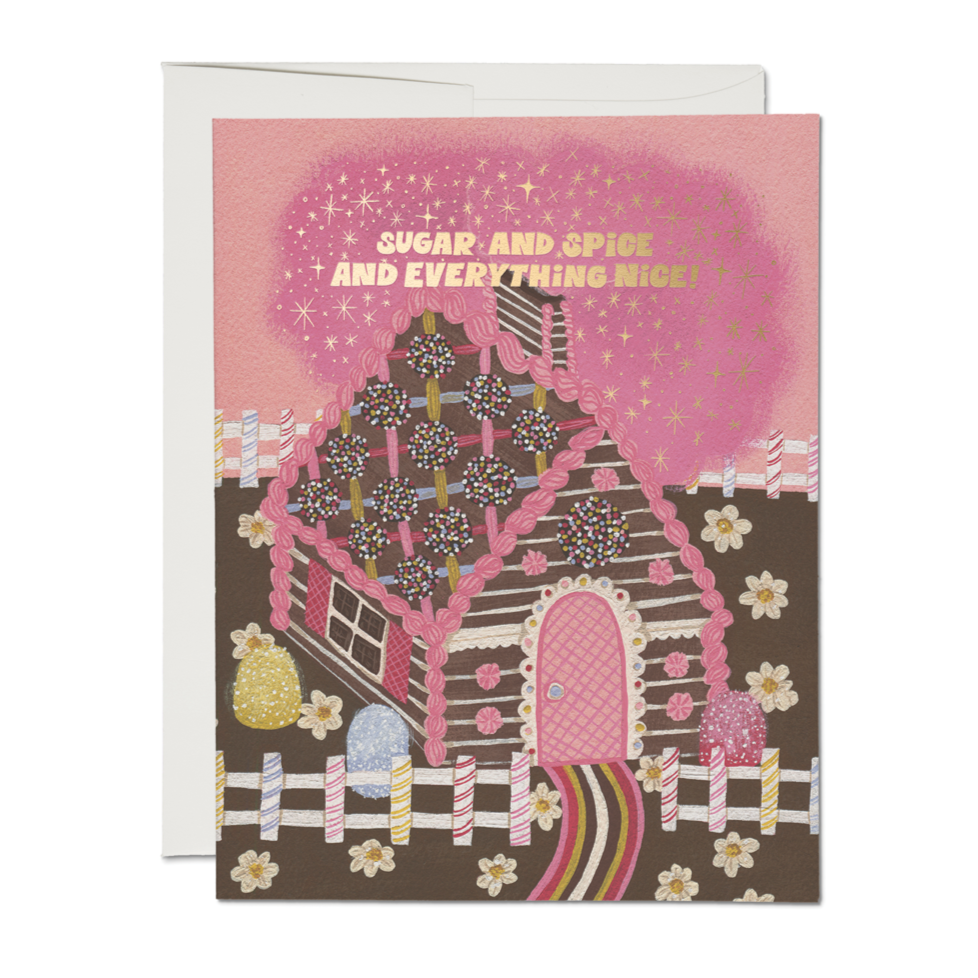 Gingerbread House | Christmas card