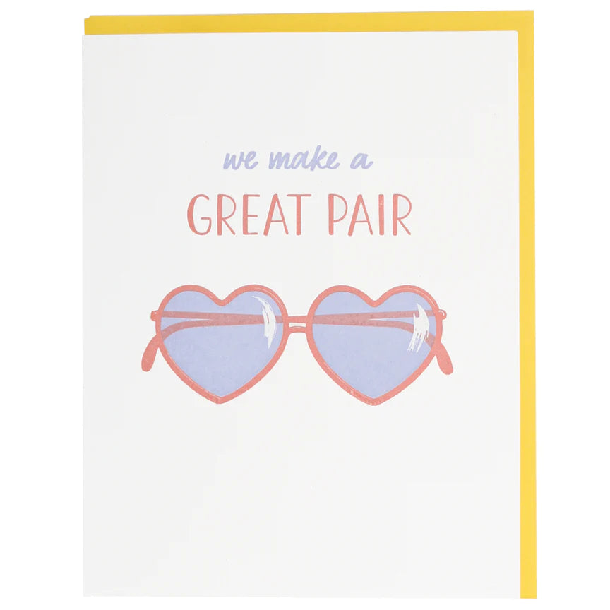 Heart Sunglasses Love Card | Greeting card