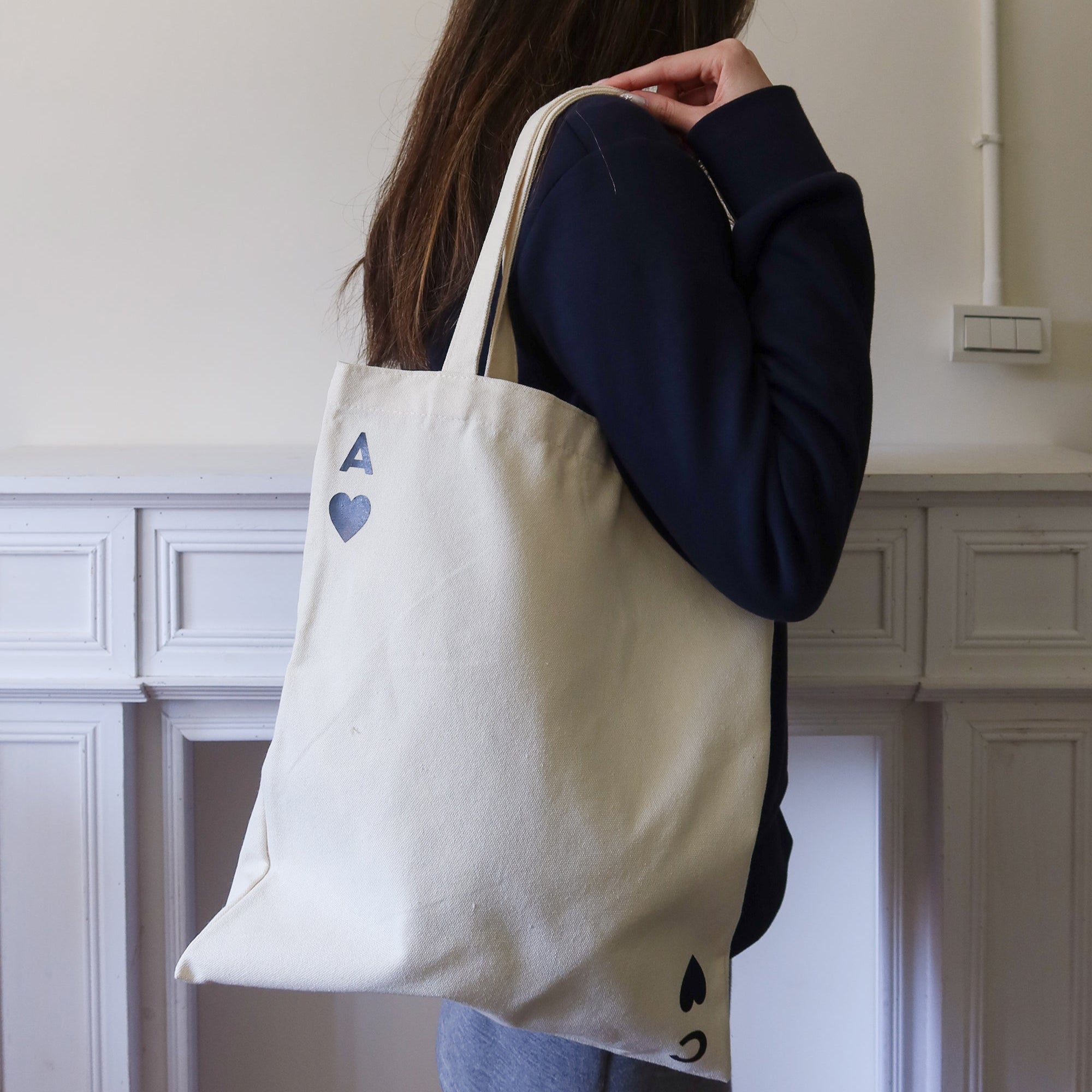 Personalized Playing Card Tote Bag