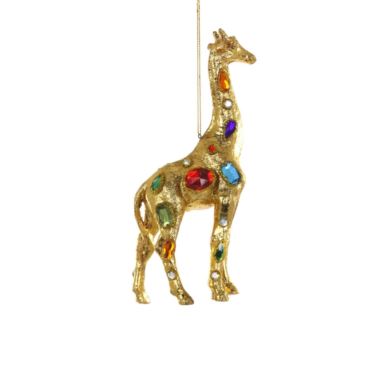 寶石長頸鹿裝飾品
