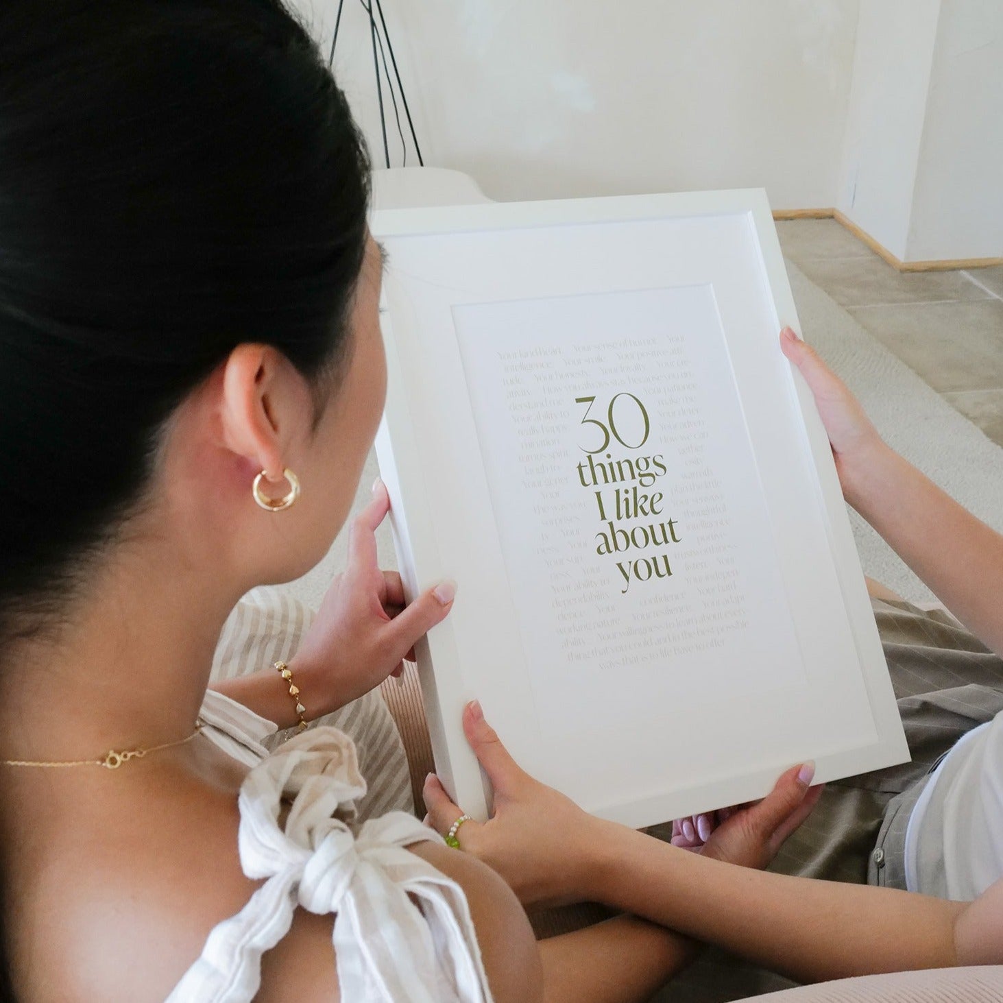 客製掛畫報|Things i love about you