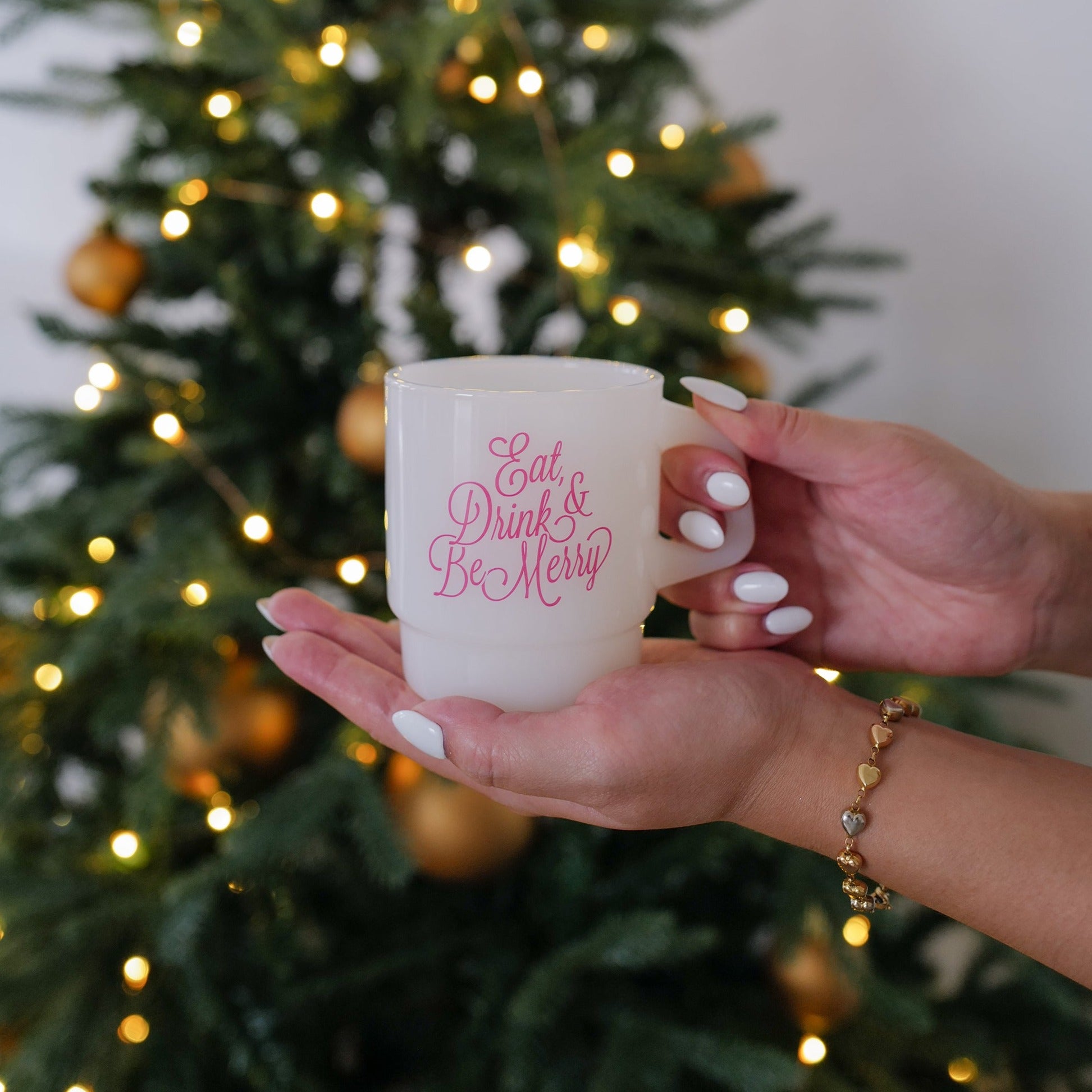 Eat Drink & Be Merry Mug