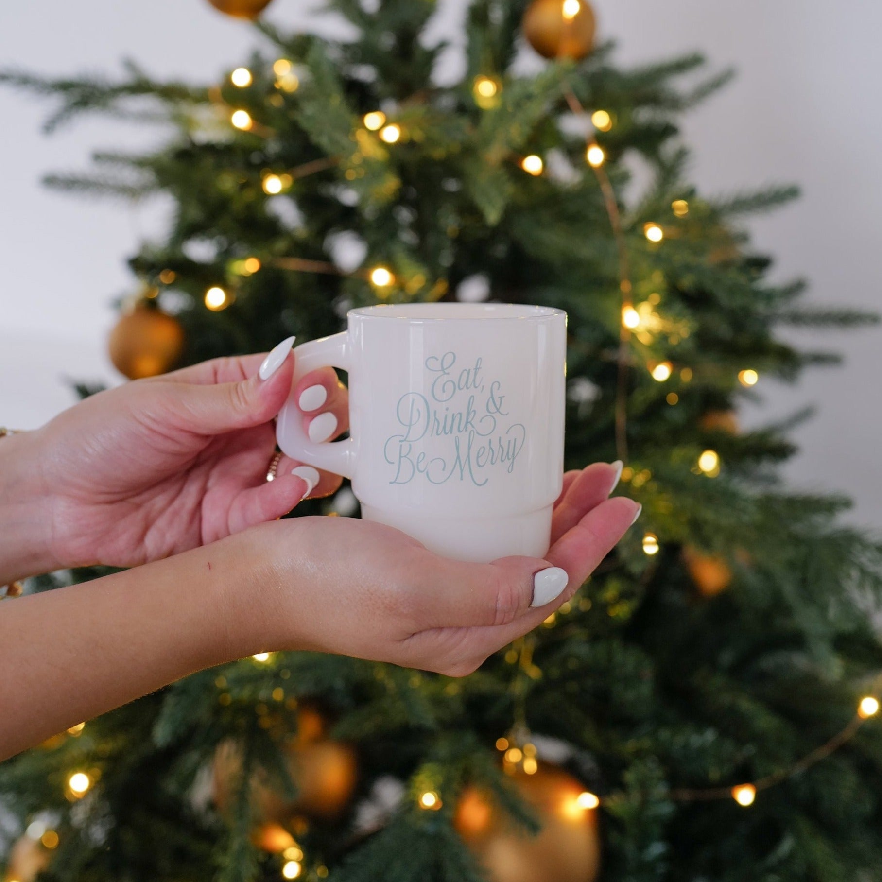 Eat Drink & Be Merry Mug