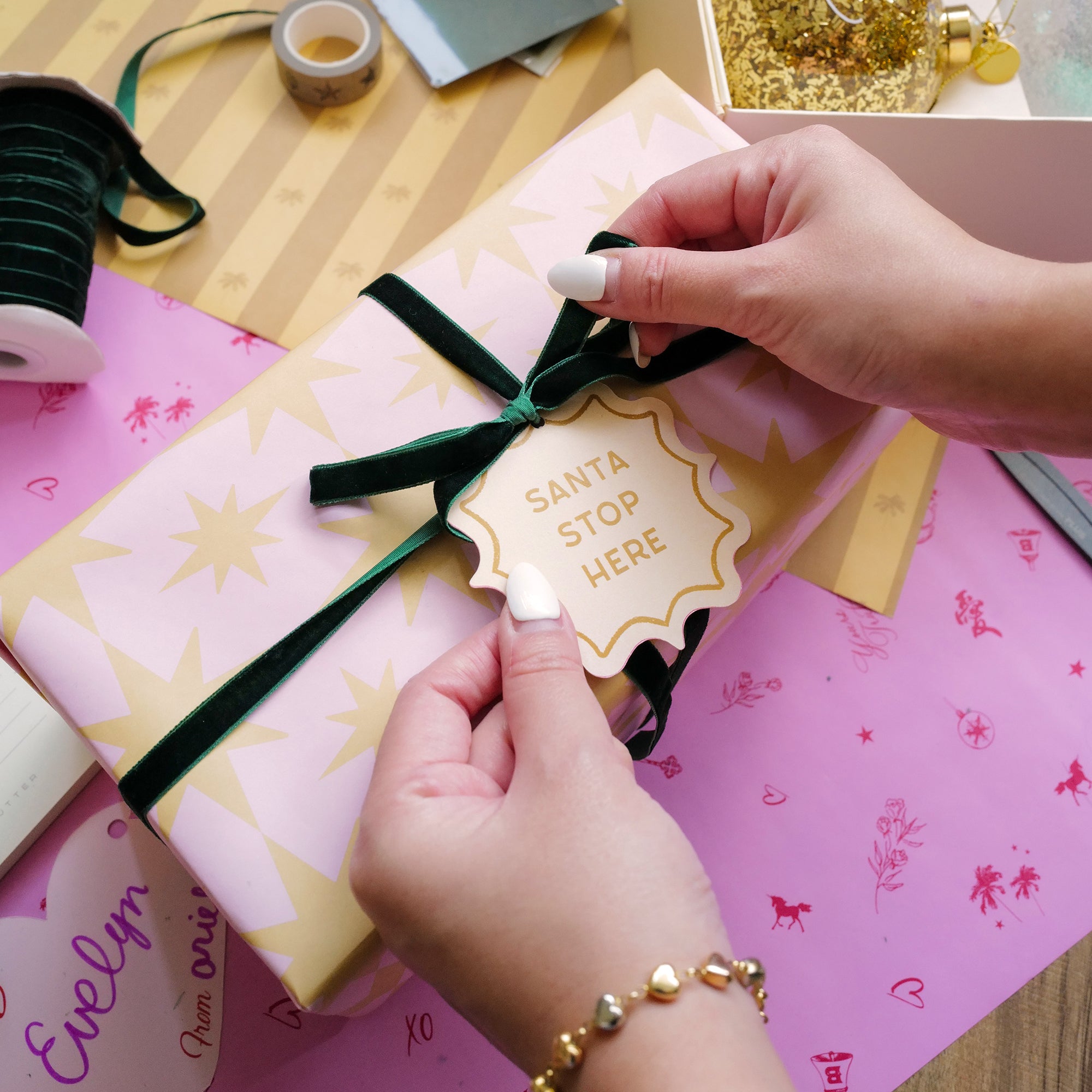Holiday Gift Tag Set | Starburst