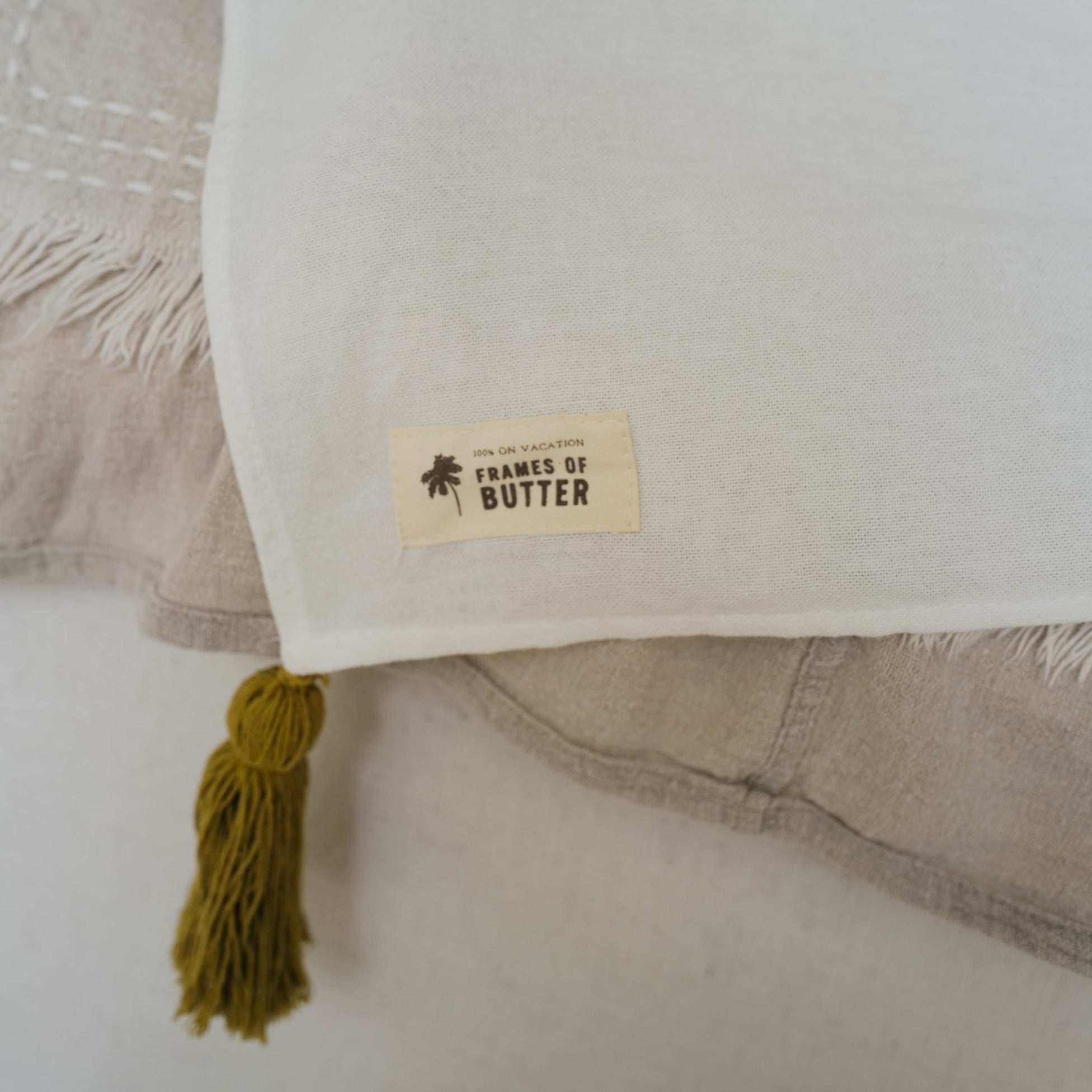 frames of butter blanket