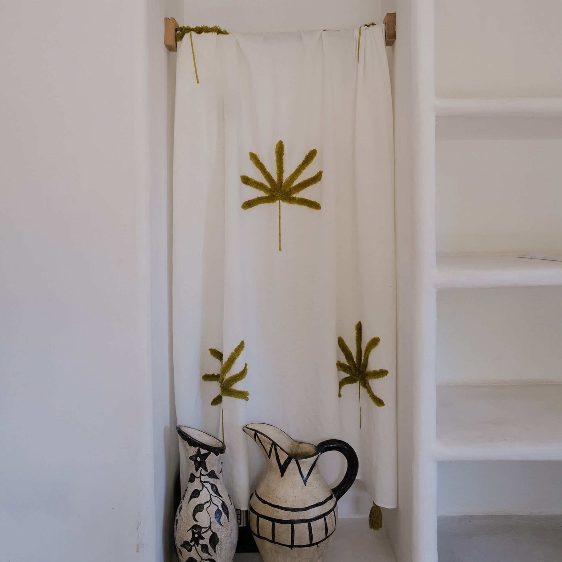 linen throw blanket