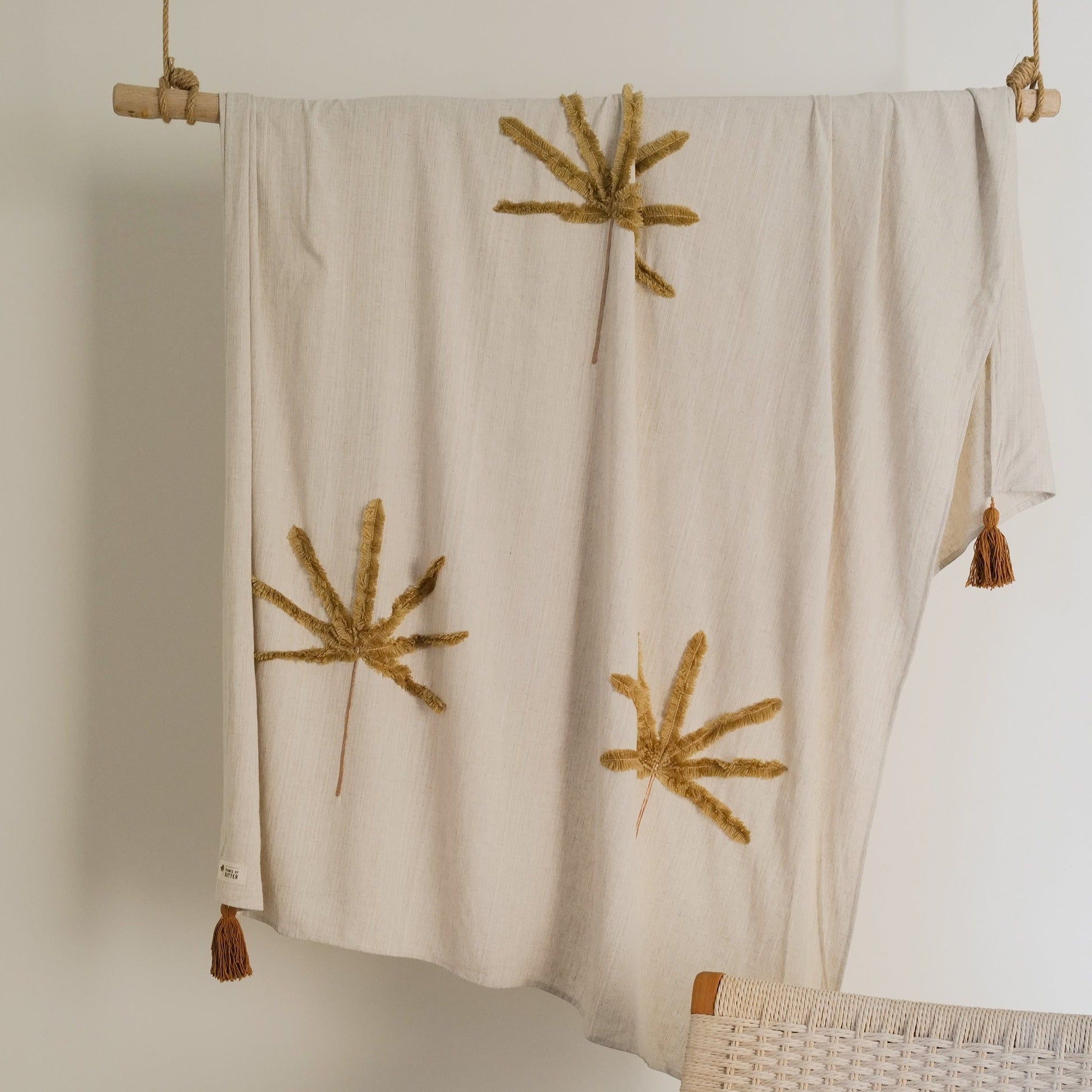linen throw blanket