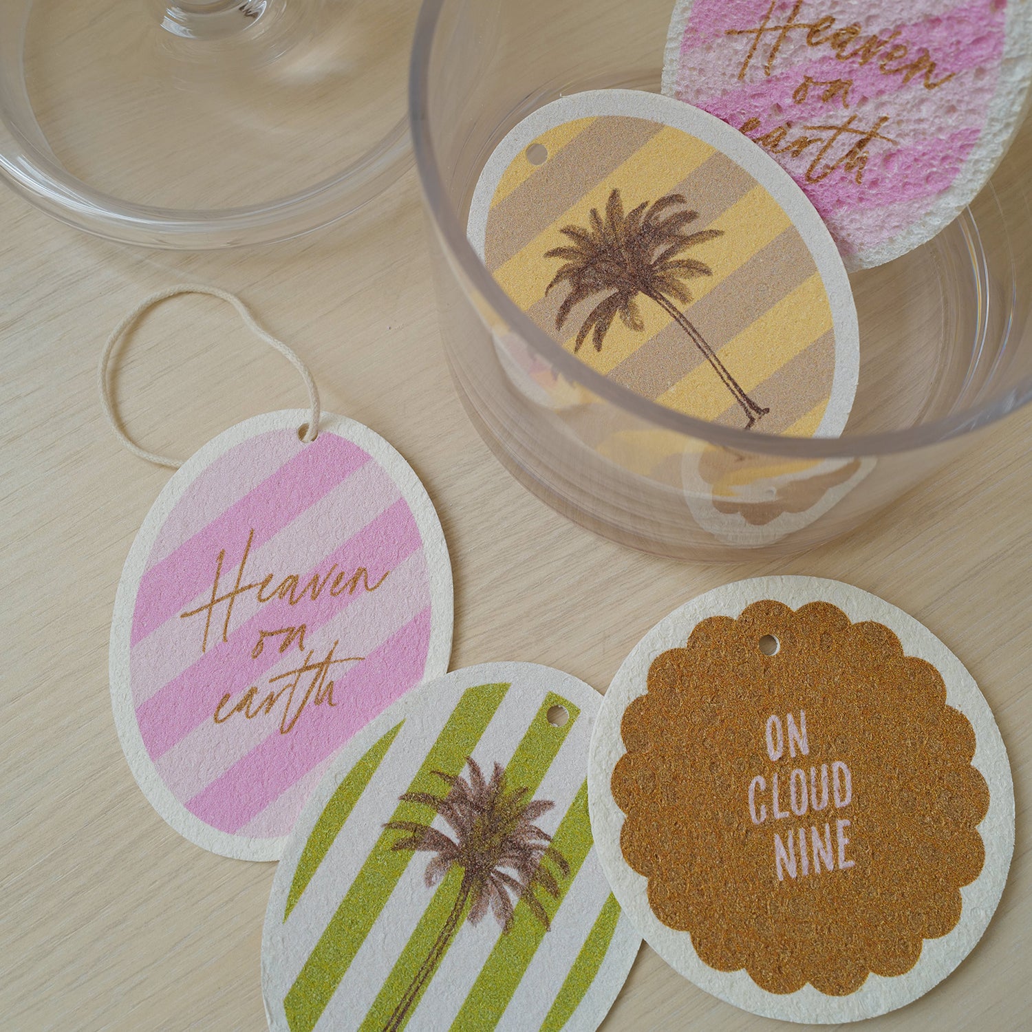Dear Mom... | Personalized Chef's Spoons + Cellulose Sponge & Cloth Set