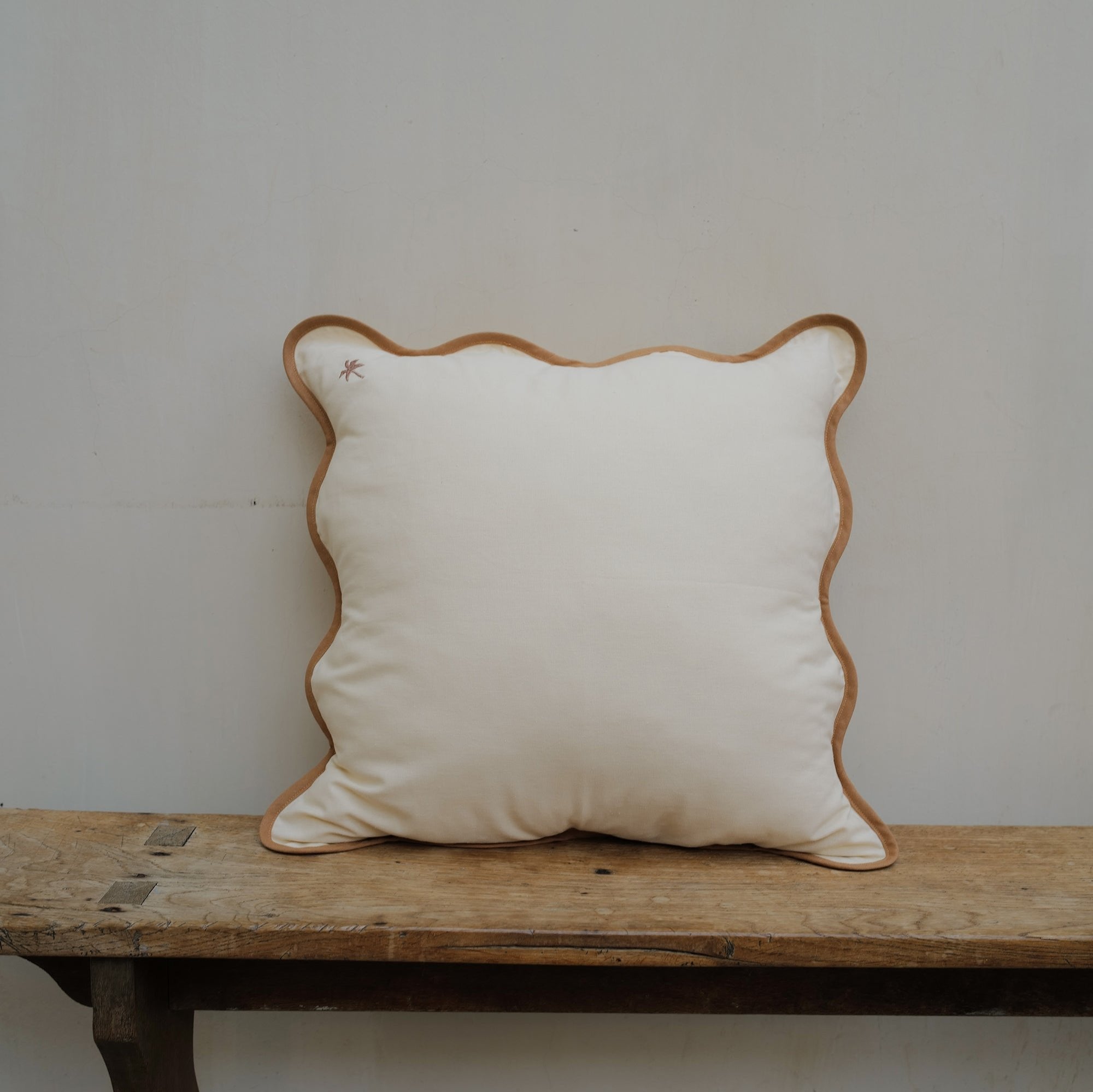 Cream Linen Cushion Cover