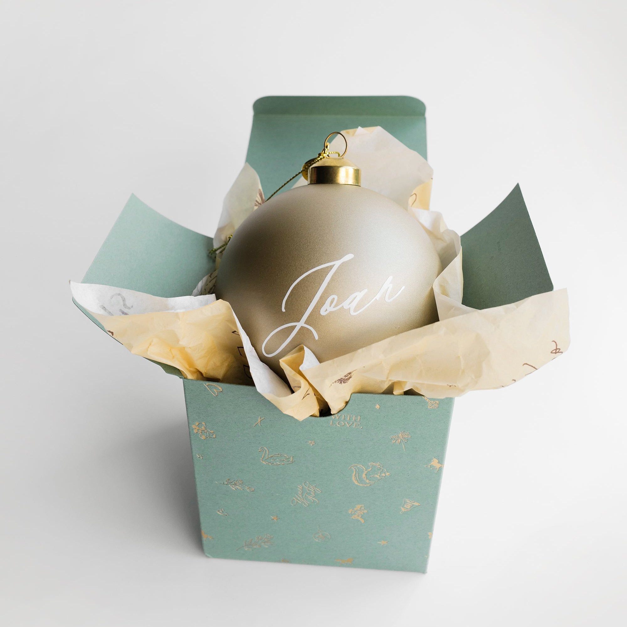 Individual Christmas Bauble Packaging Box