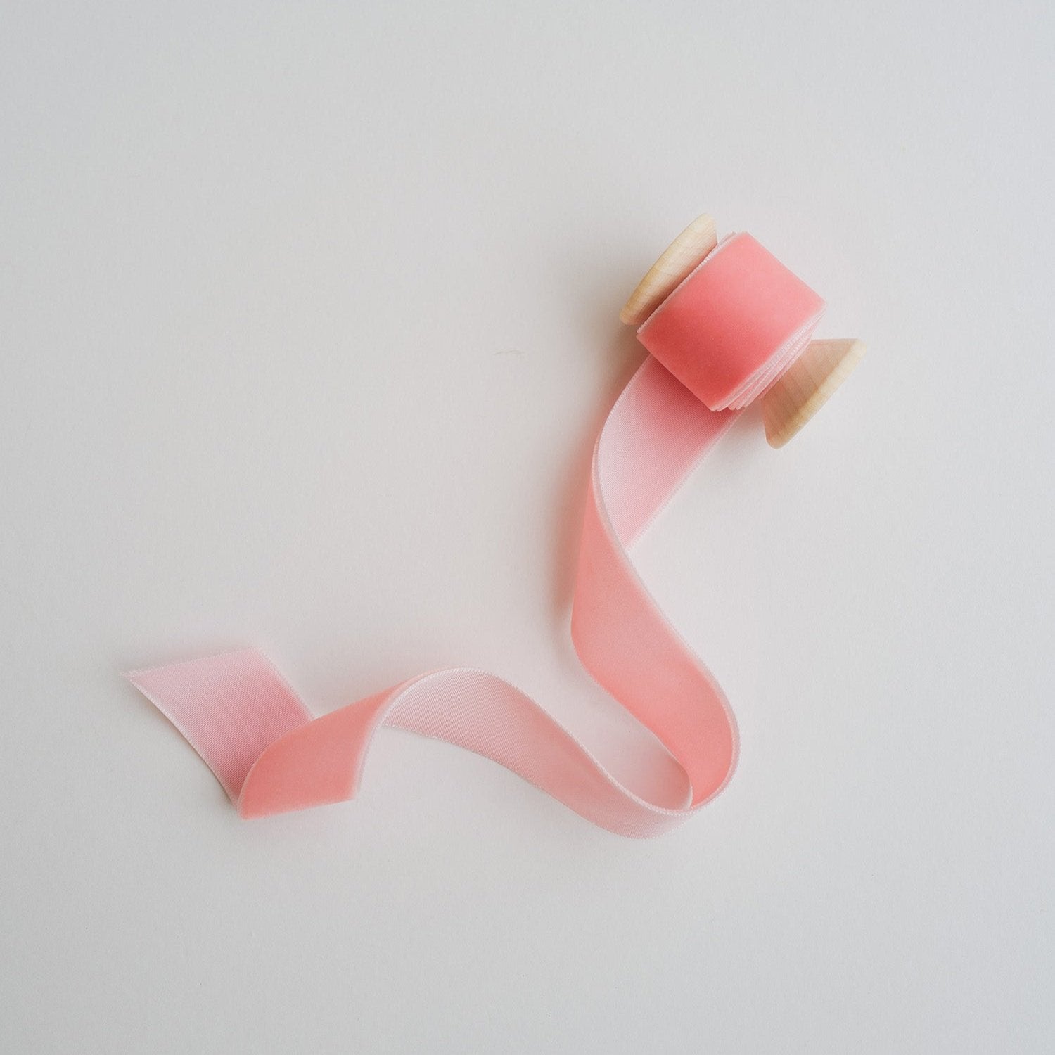 pink velvet ribbons