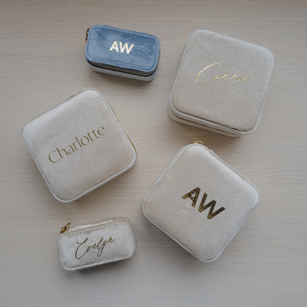 Velvet Jewelry Box