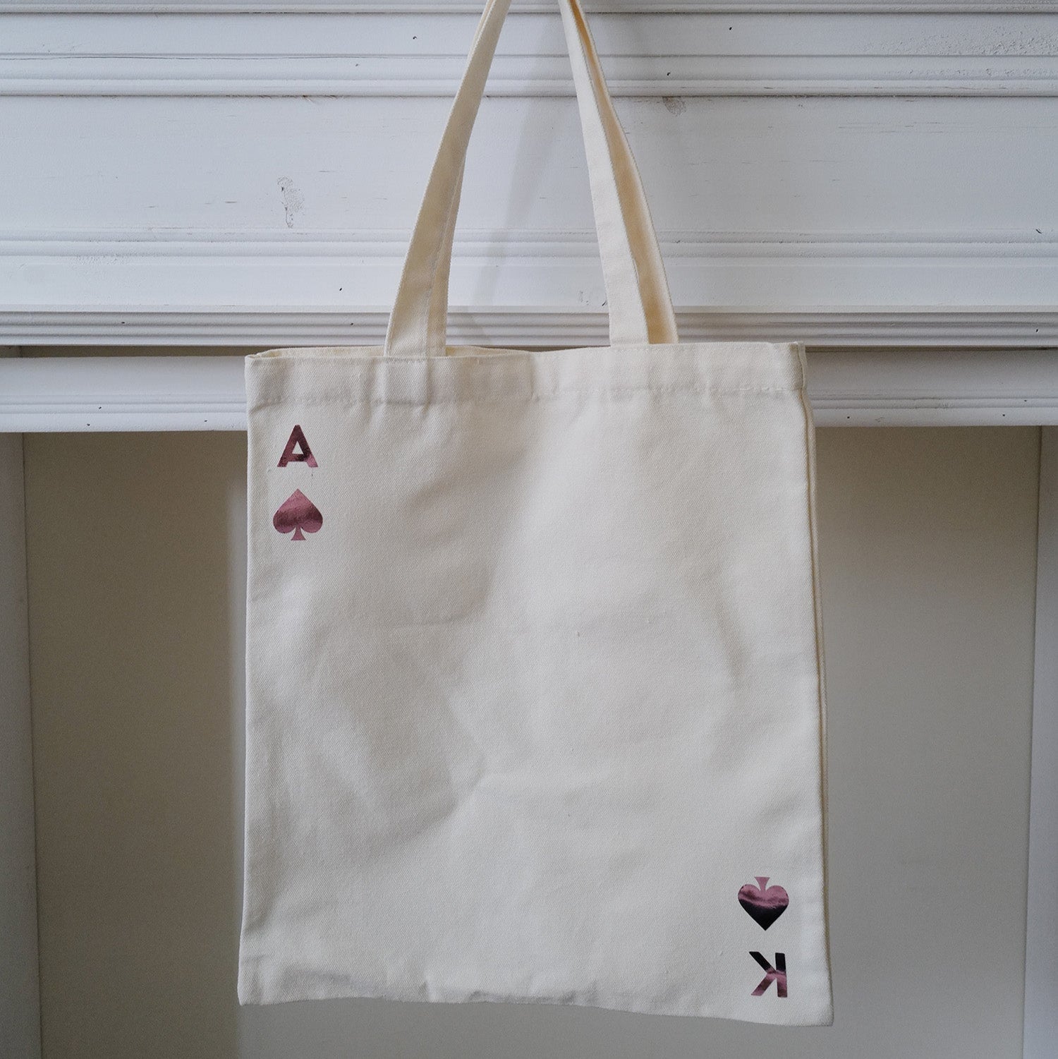 Personalized Playing Card Tote Bag