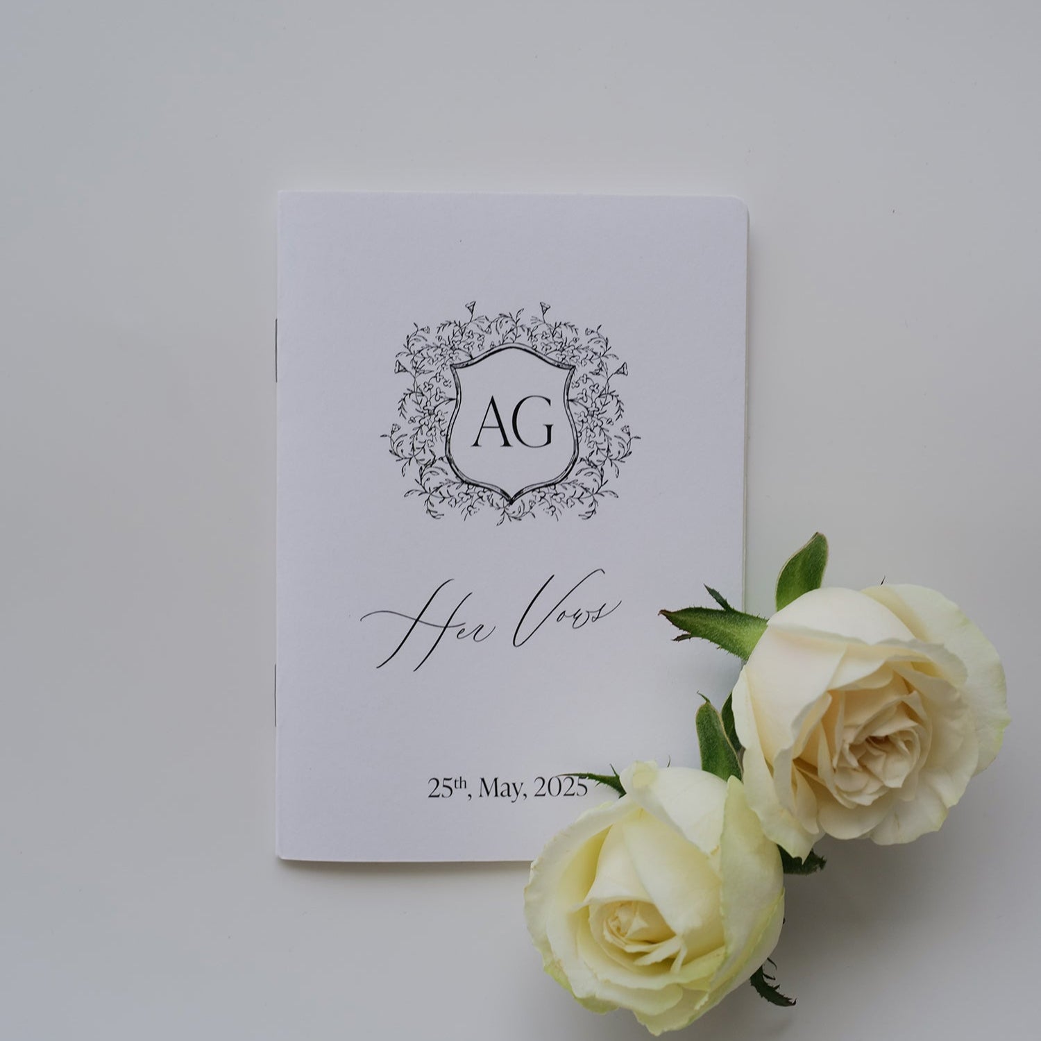 Personalized Vow Book