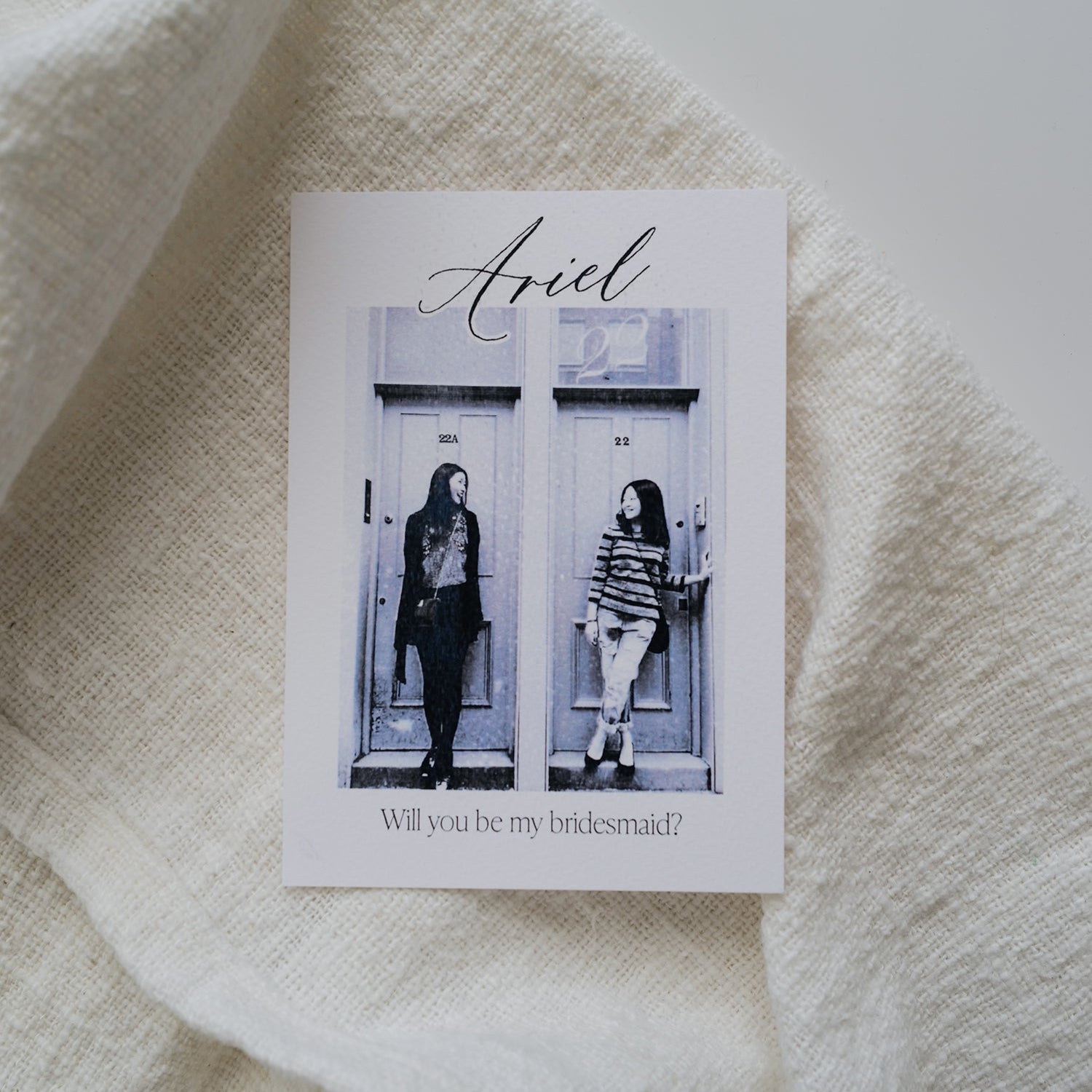 Personalized Will you... Card