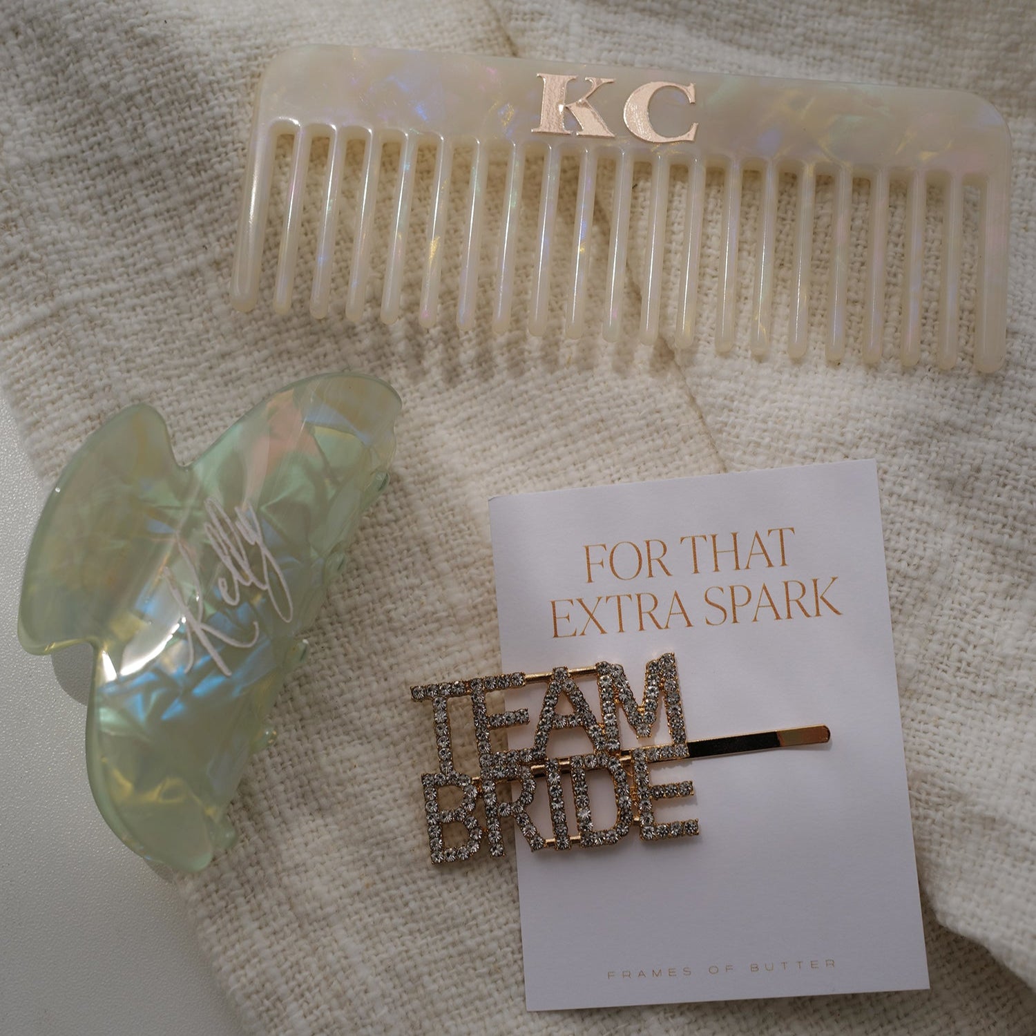 For That Extra Spark Rhinestone Bobby Pin