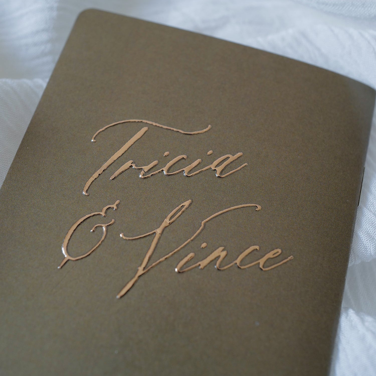 Personalized Vow Book