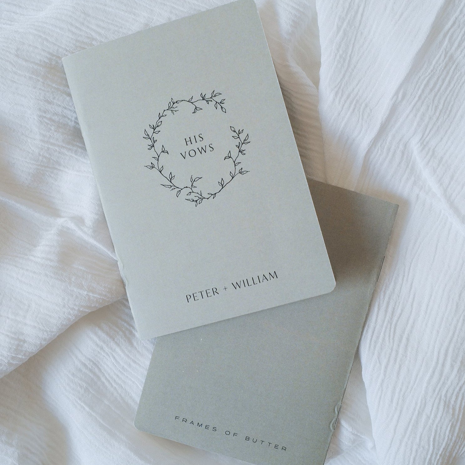 Personalized Vow Book