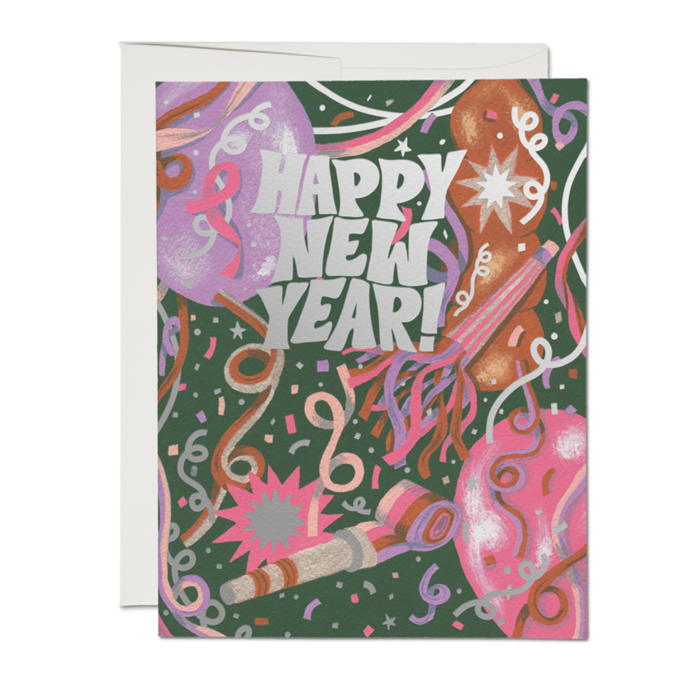New Year’s Noise | Greetings Card