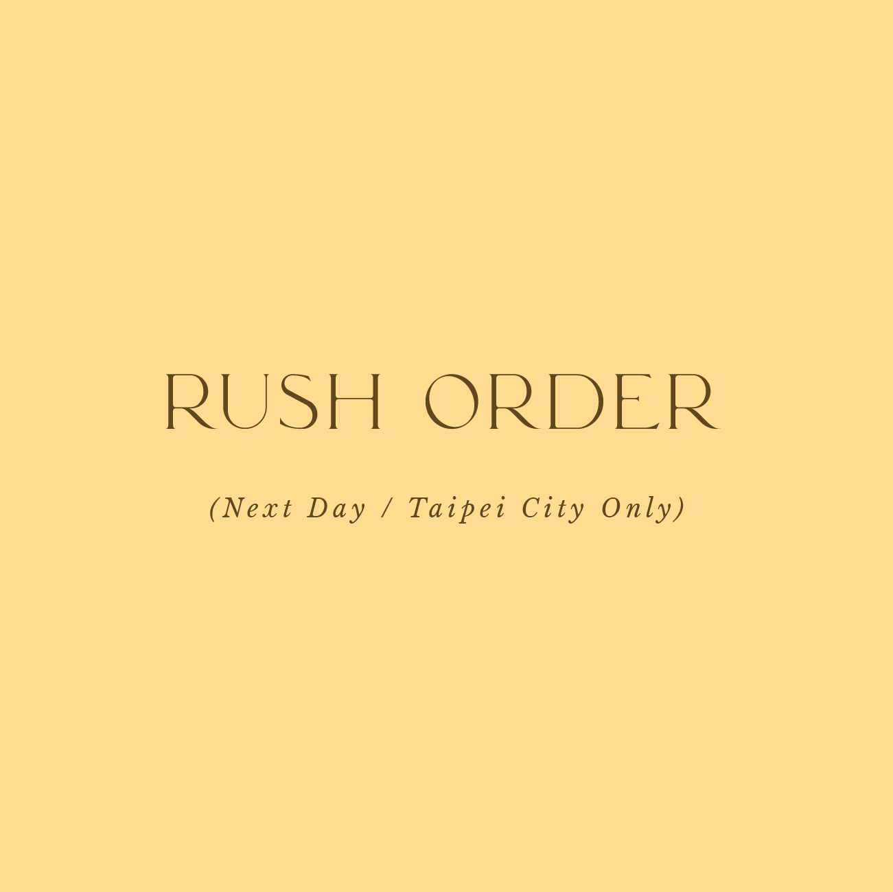 Rush Order (Next Day)