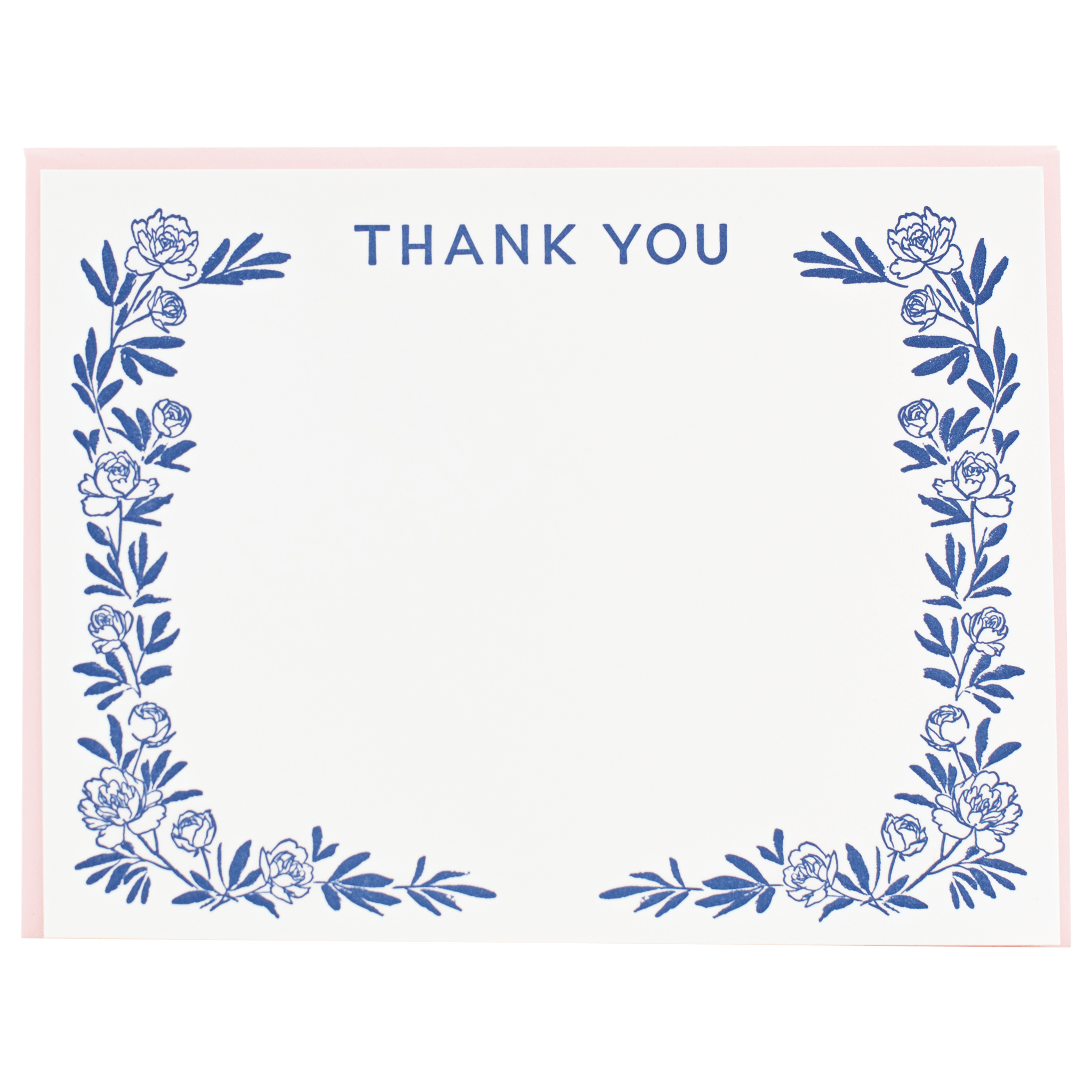 Peony Thank You Note Boxed Cards