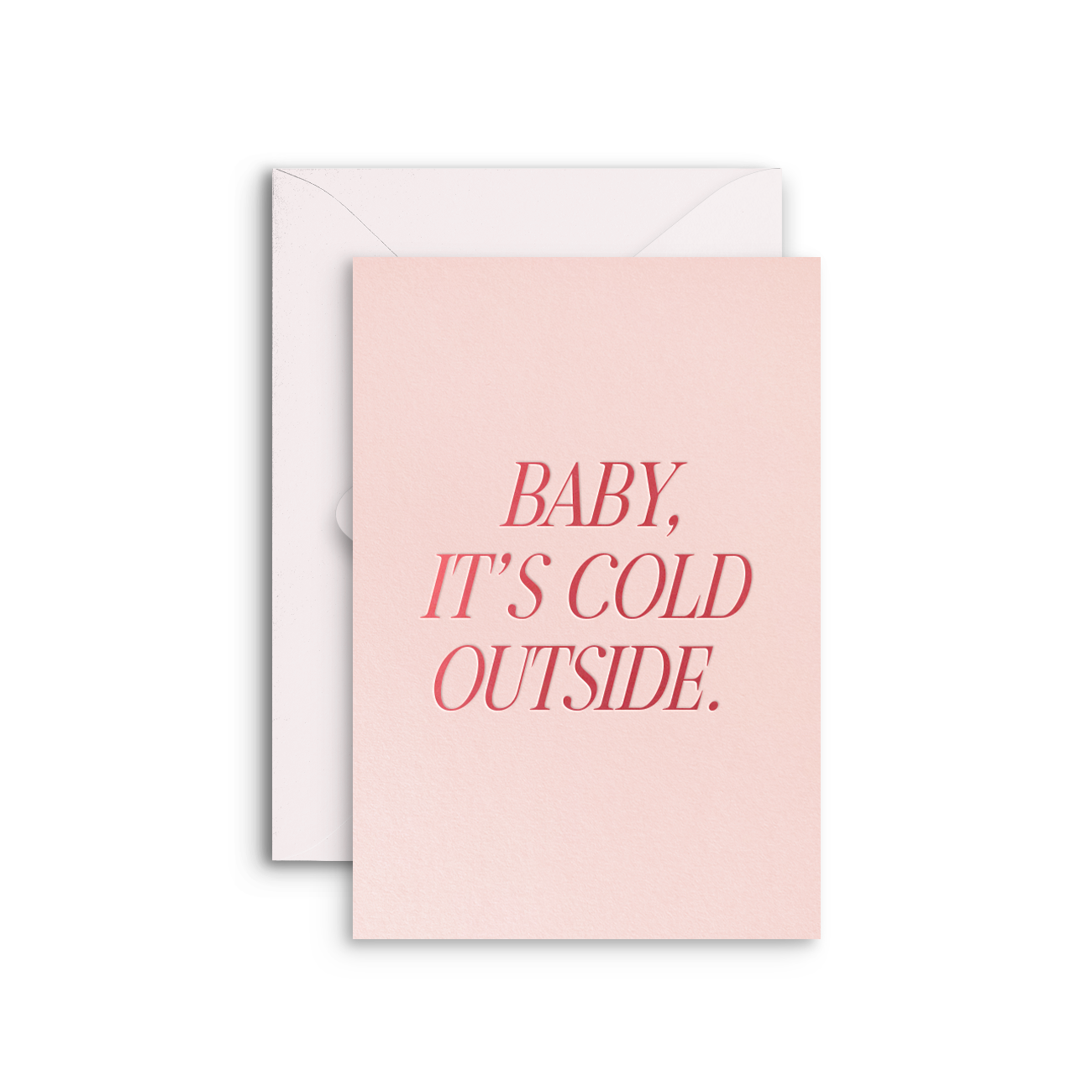 Baby It’s Cold Outside 聖誕小卡