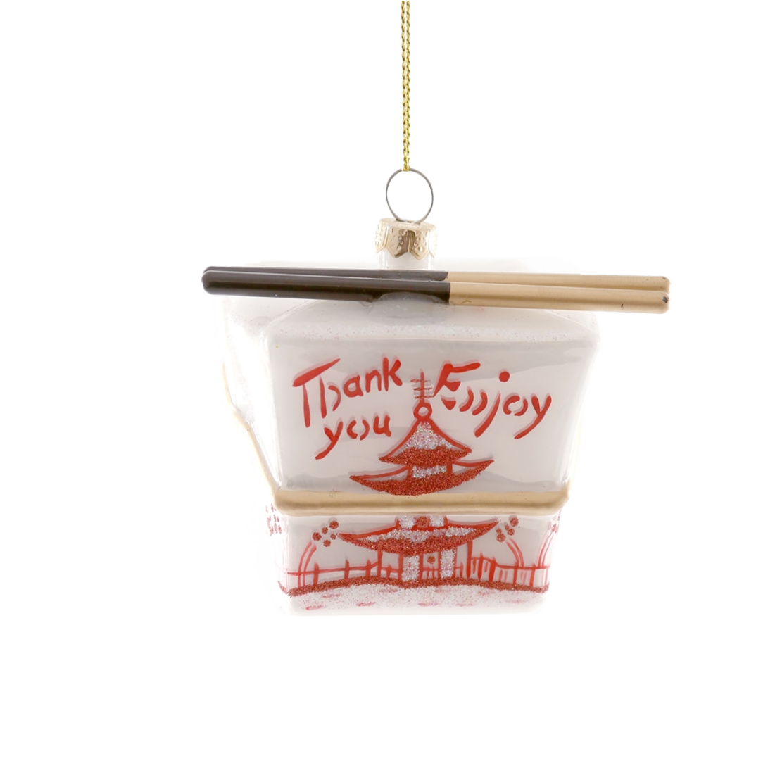 Chinese Take Out Box Ornament