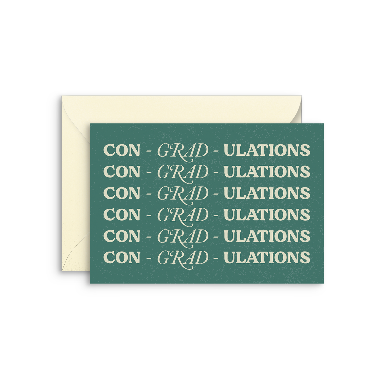 CON-GRAD-ULATIONS | Graduation card