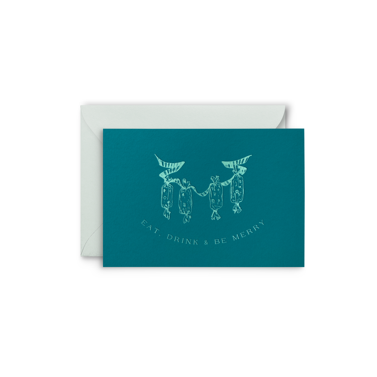 Eat, drink & be merry | Holiday card