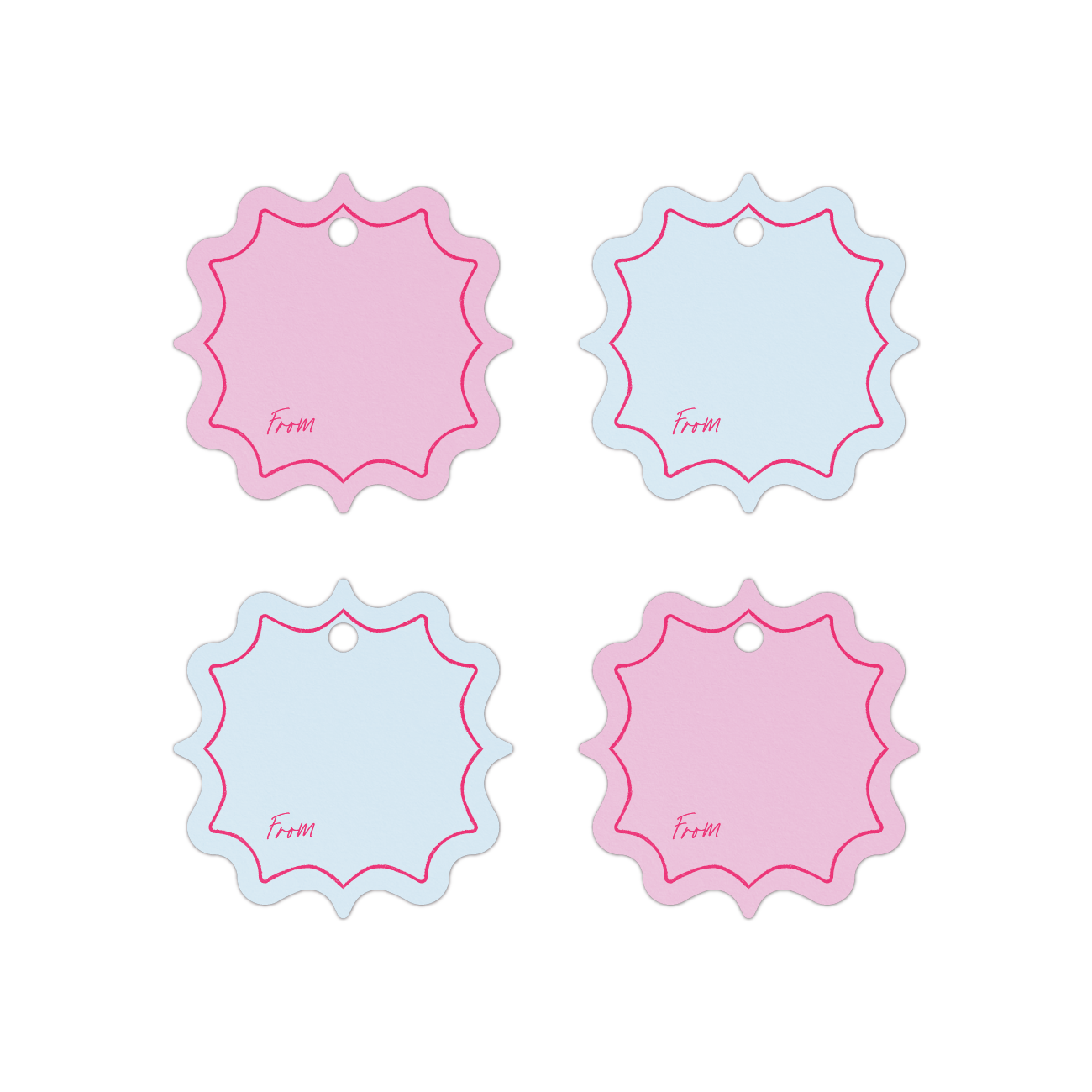 Holiday Gift Tag Set | Starburst