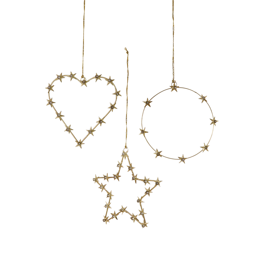Star Studded Shapes Ornament