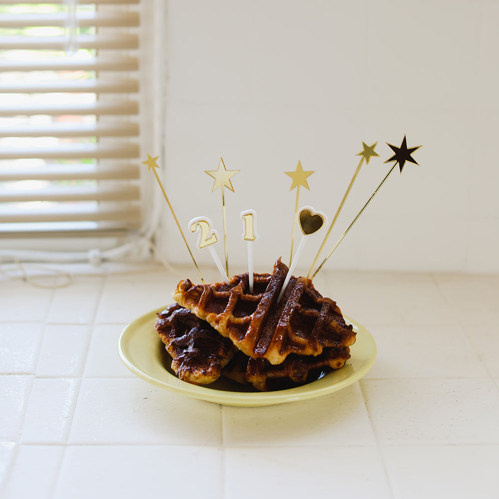 Stars Cake Topper Set