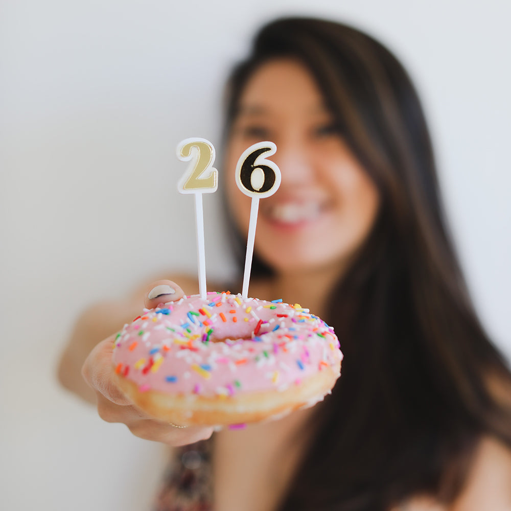 number cake topper 數字蛋糕插牌