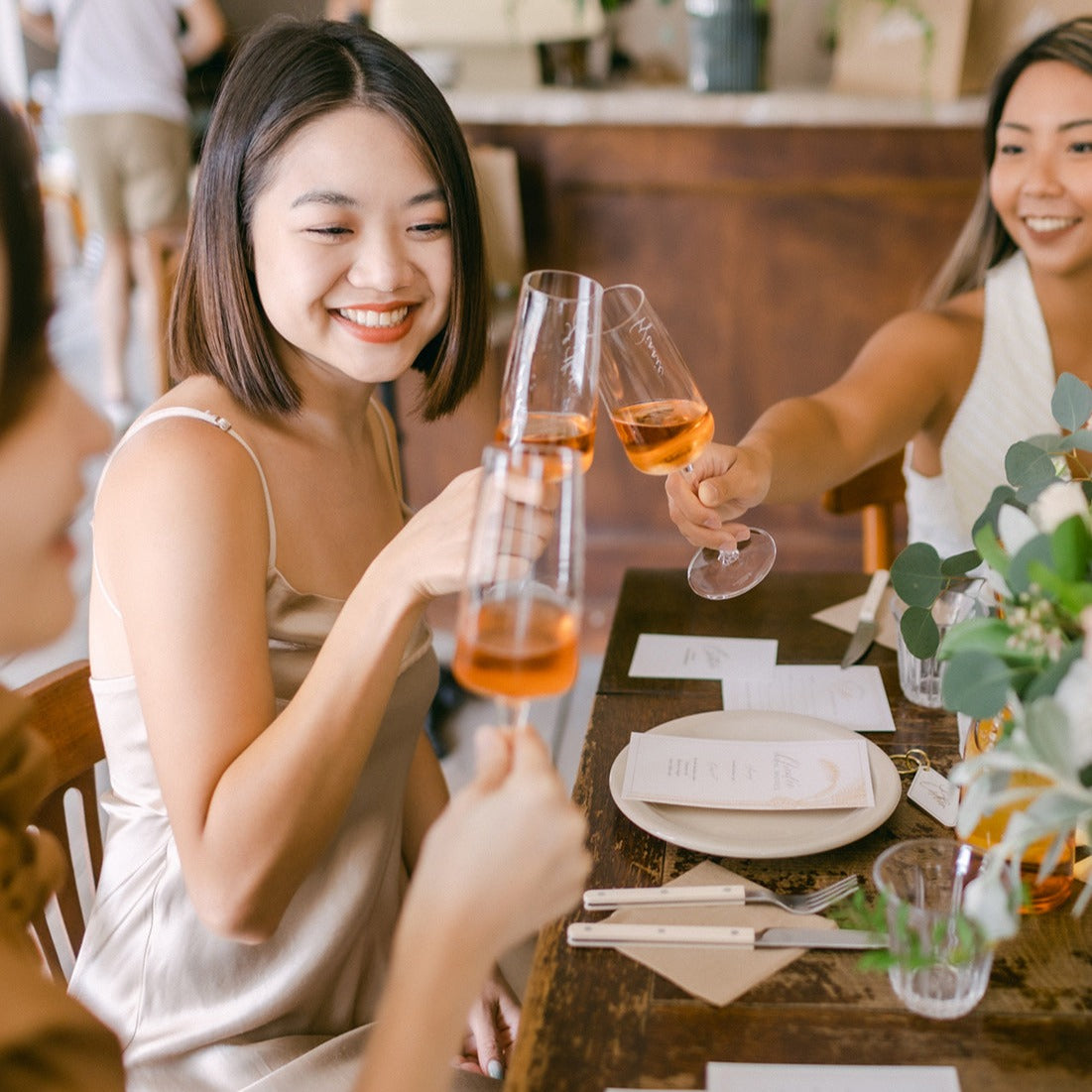 Personalized Champagne Glass
