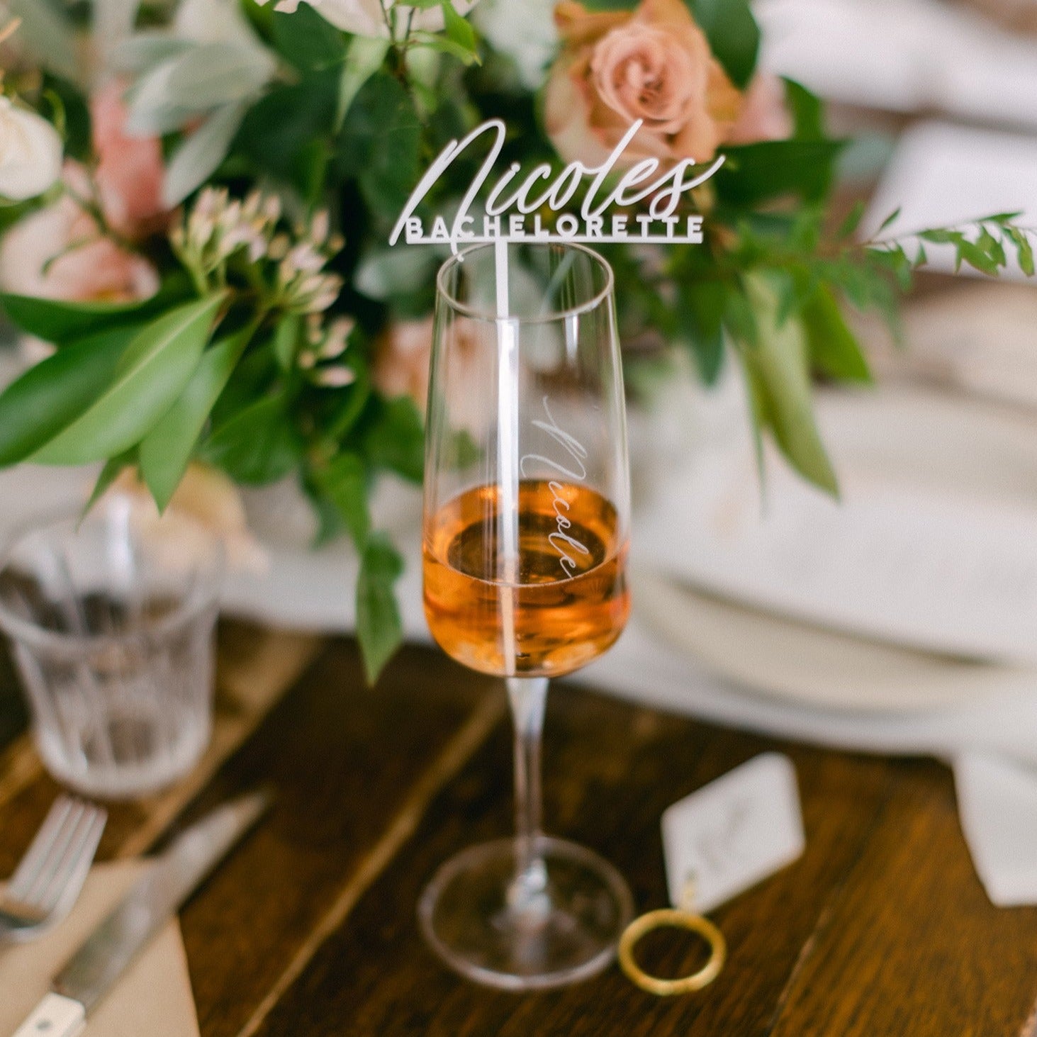 Personalized Drinking Stirrer party wedding 客製化飲料攪拌棒 派對小物