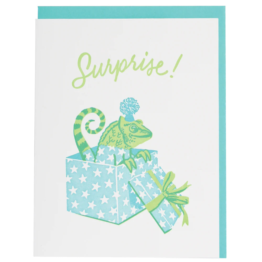 Chameleon Birthday Card | Birthday card