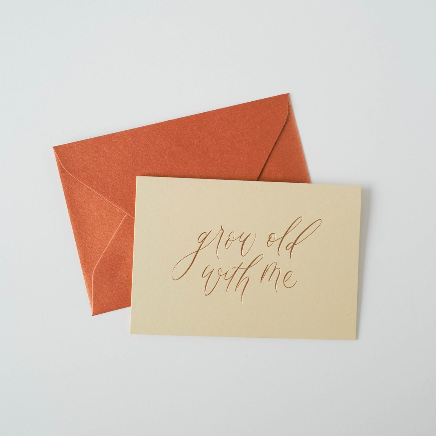 Grow Old With Me | Greeting card