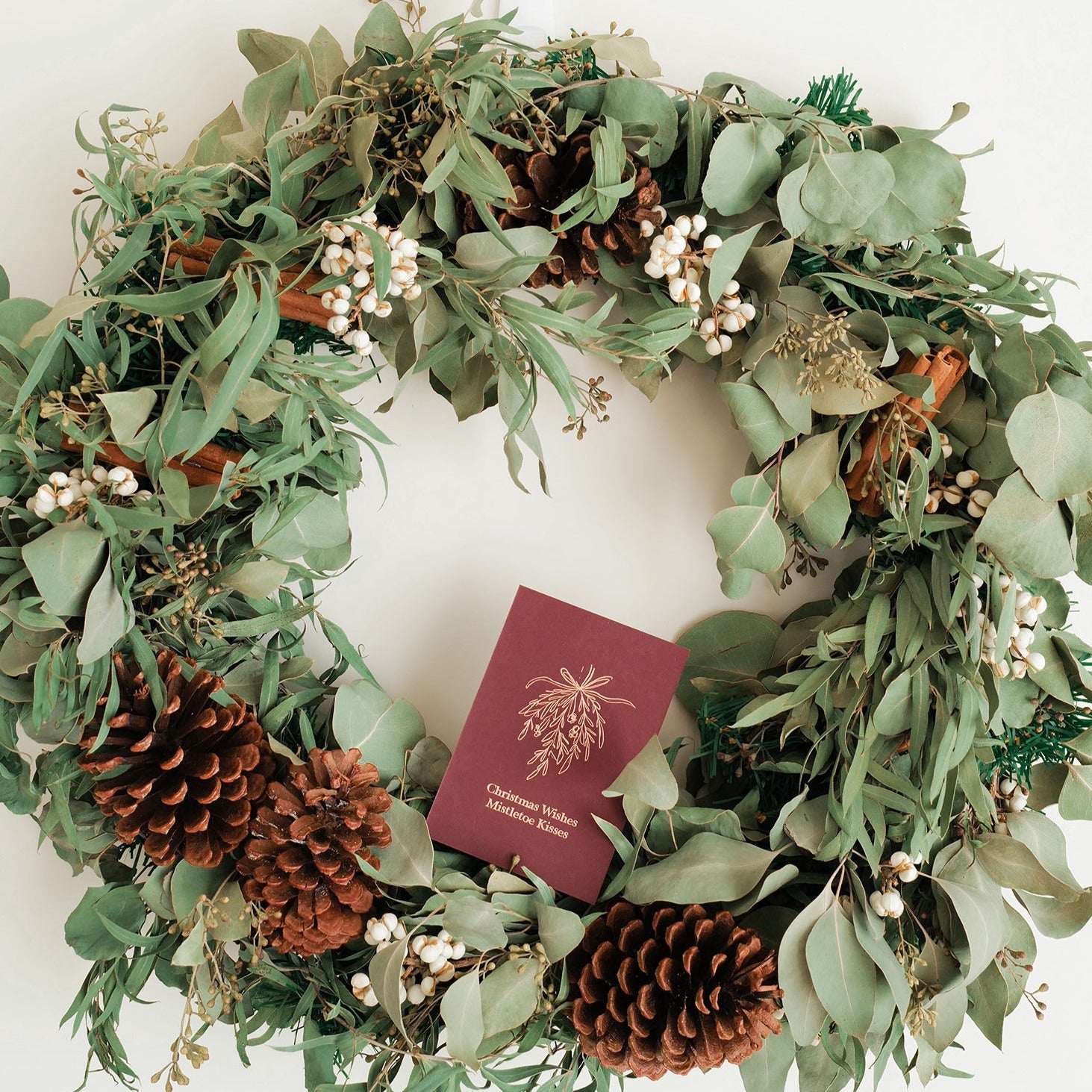 Mistletoe Kisses | Christmas card