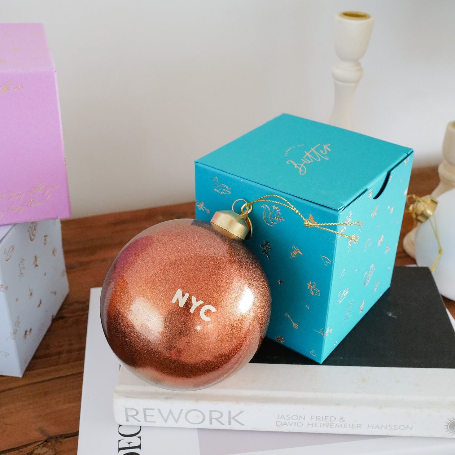 Individual Christmas Bauble Packaging Box