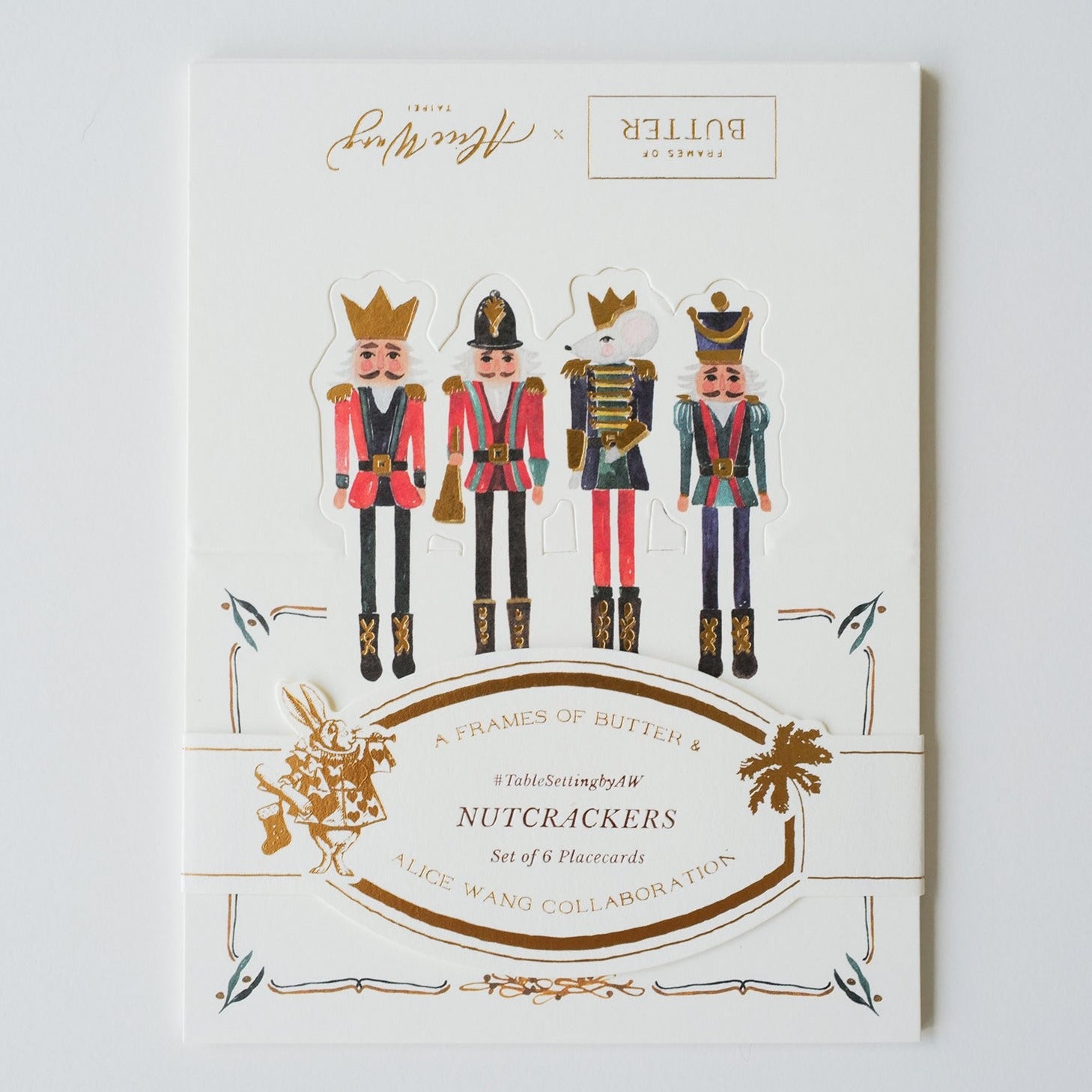 Alice x Butter Christmas Place Card Set
