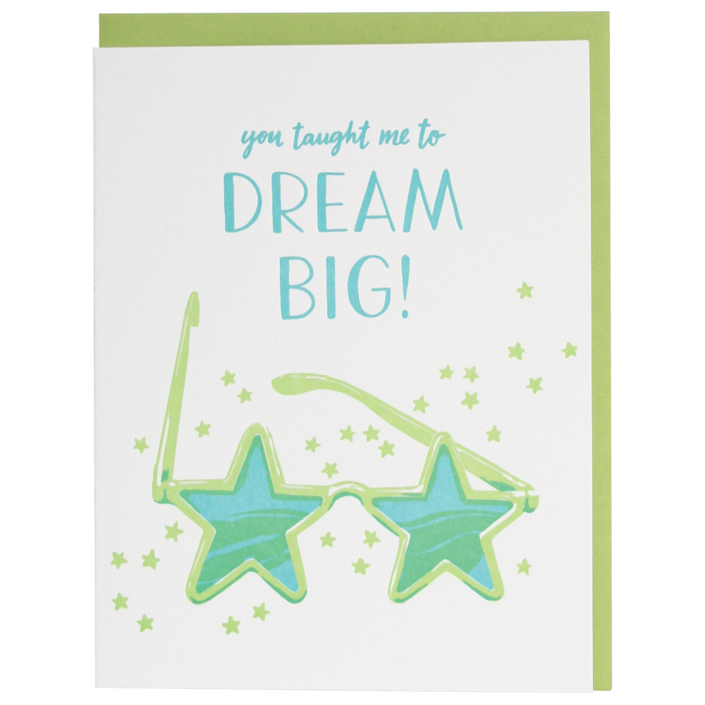 Dream Big Caregiver Card | Greeting card