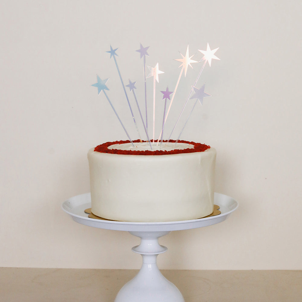 Stars Cake Topper Set