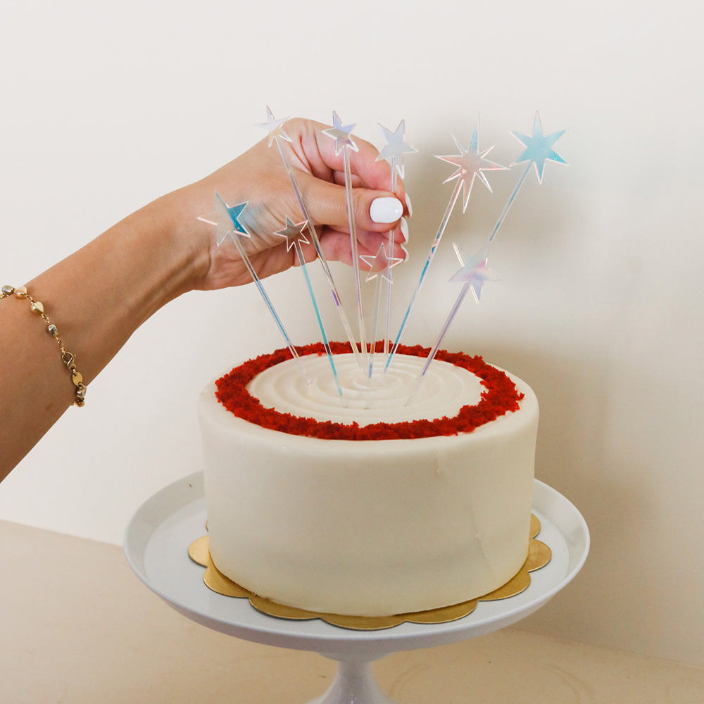 Stars Cake Topper Set