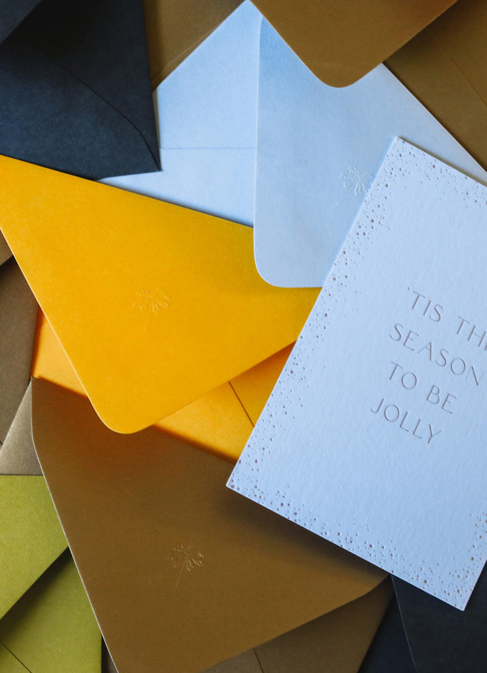 holiday card Christmas quote Tis the season to be jolly Frames of Butter
