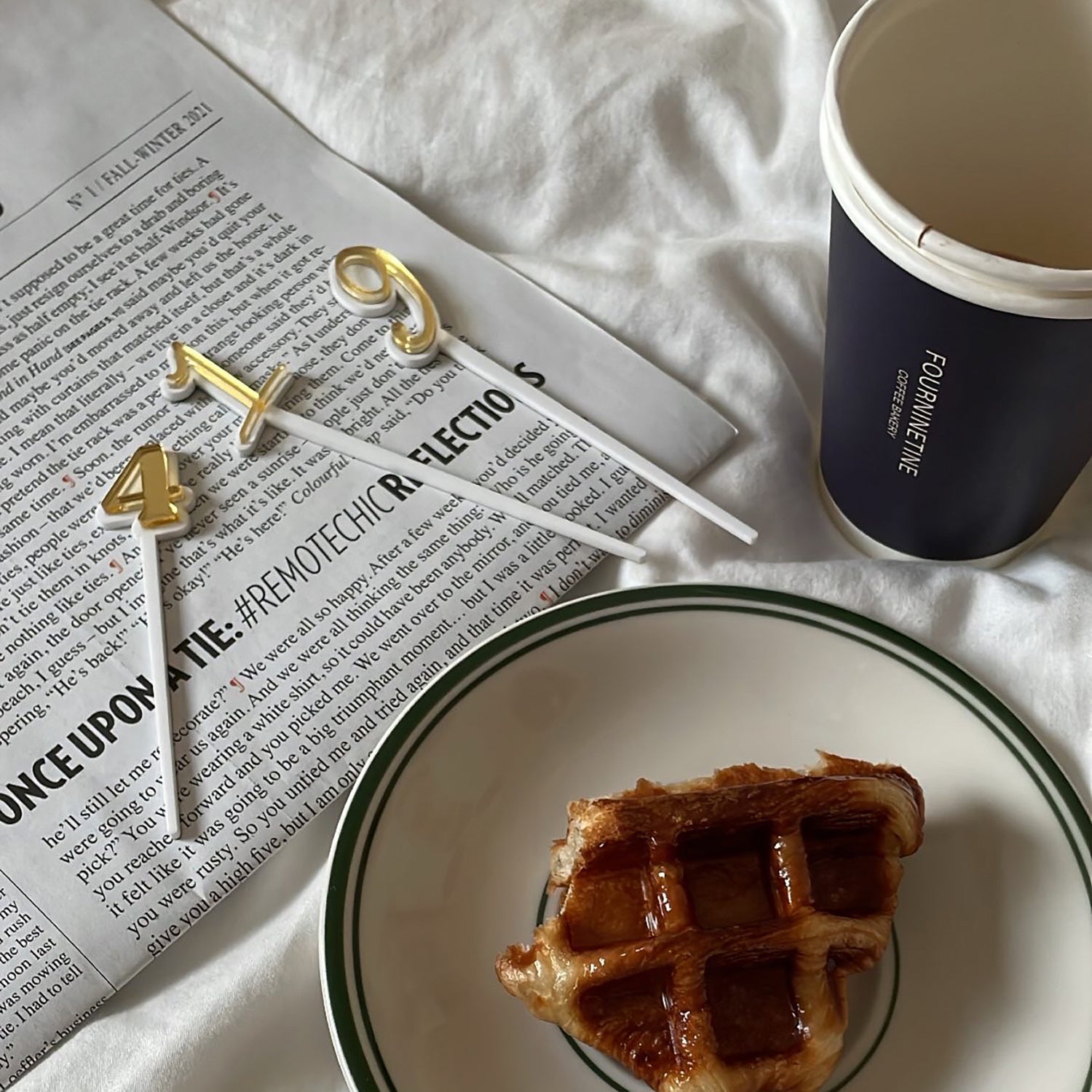 number cake topper 數字蛋糕插牌