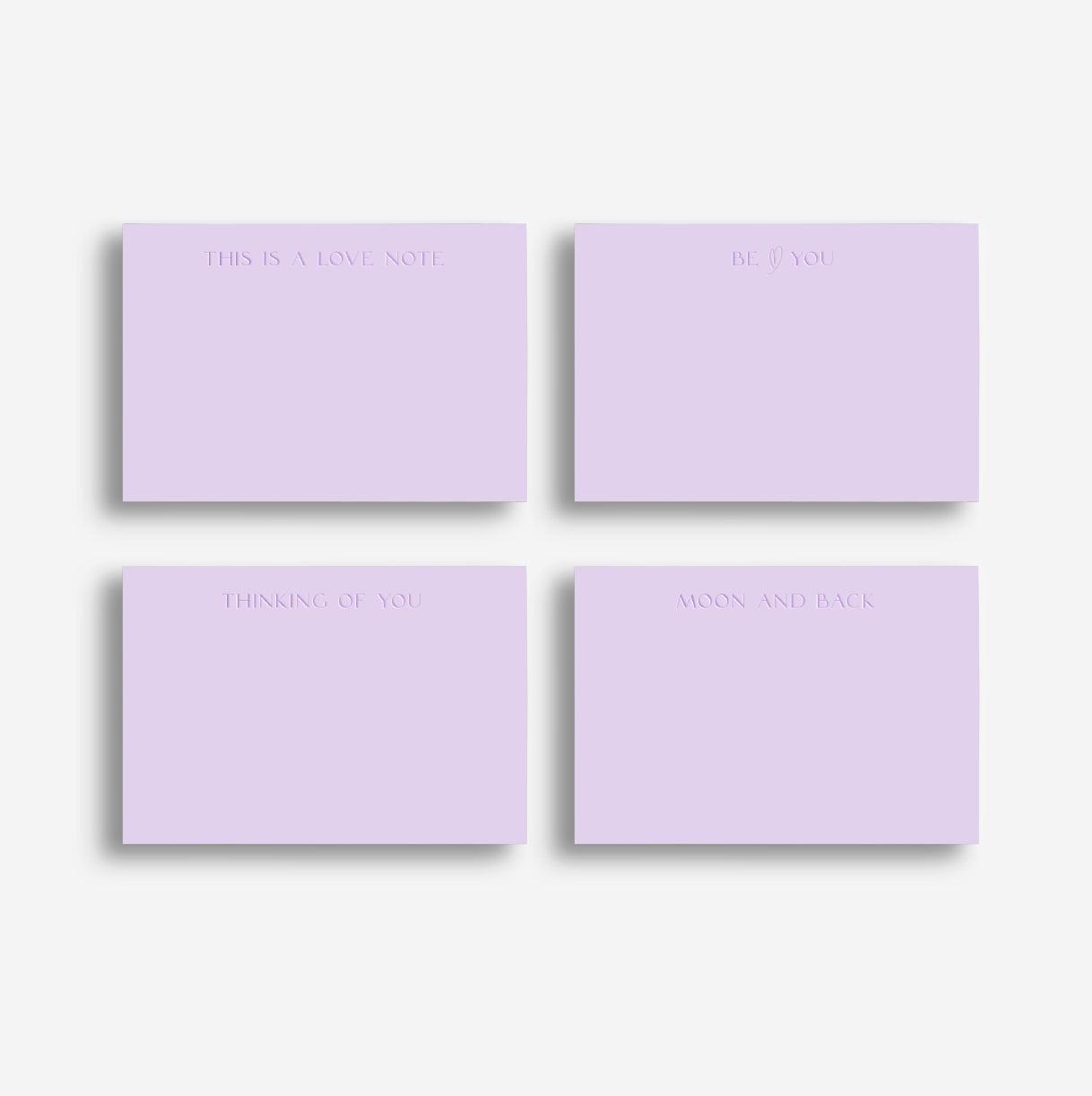 love notes card set