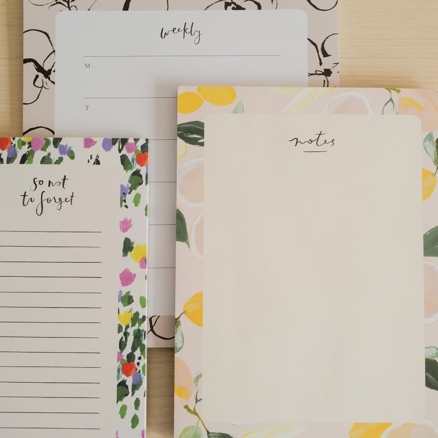 citrus notepad